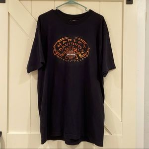 Harley Davidson Black T Shirt - Cape Fear